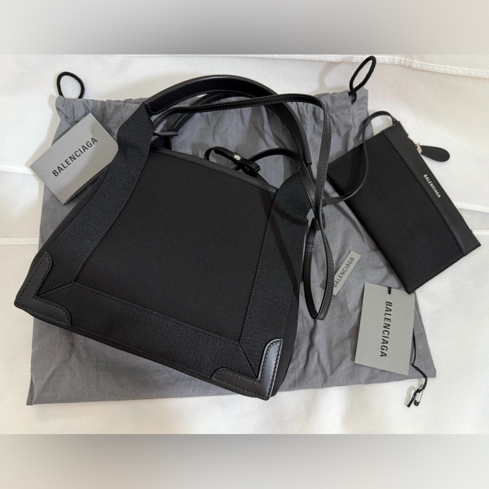 NWT Balenciaga Bag | Balenciaga XS CABAS Black Crossbody Bag - Picture 13 of 16